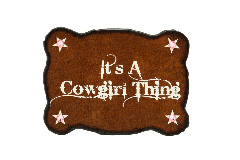 It's a Cowgirl Thing Print Magnets